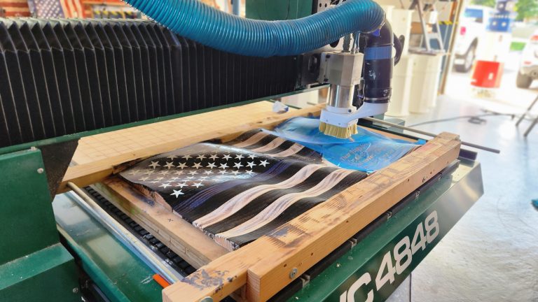 Beautiful craft flag